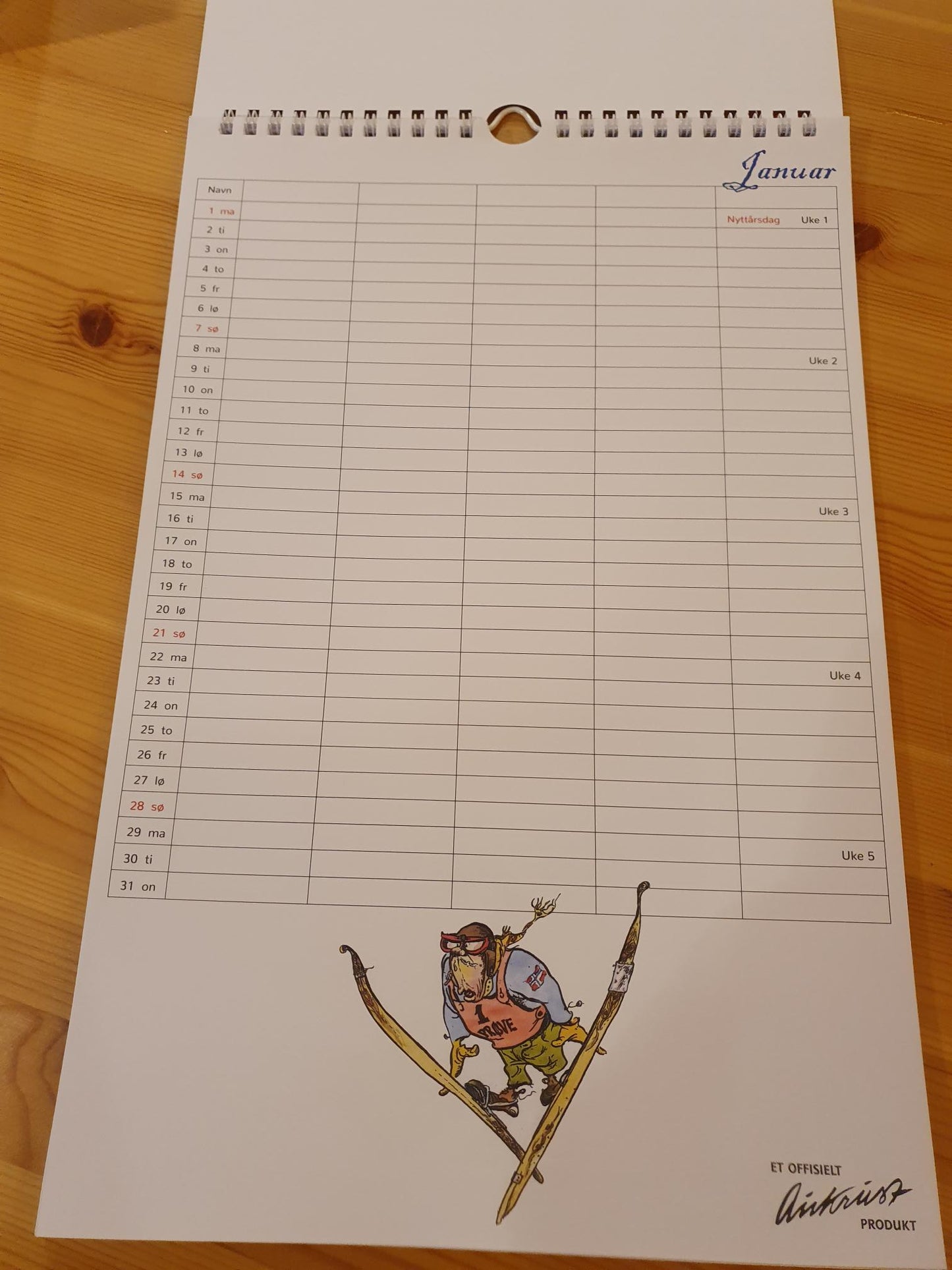 Flåklypa aktivitetskalender 2024