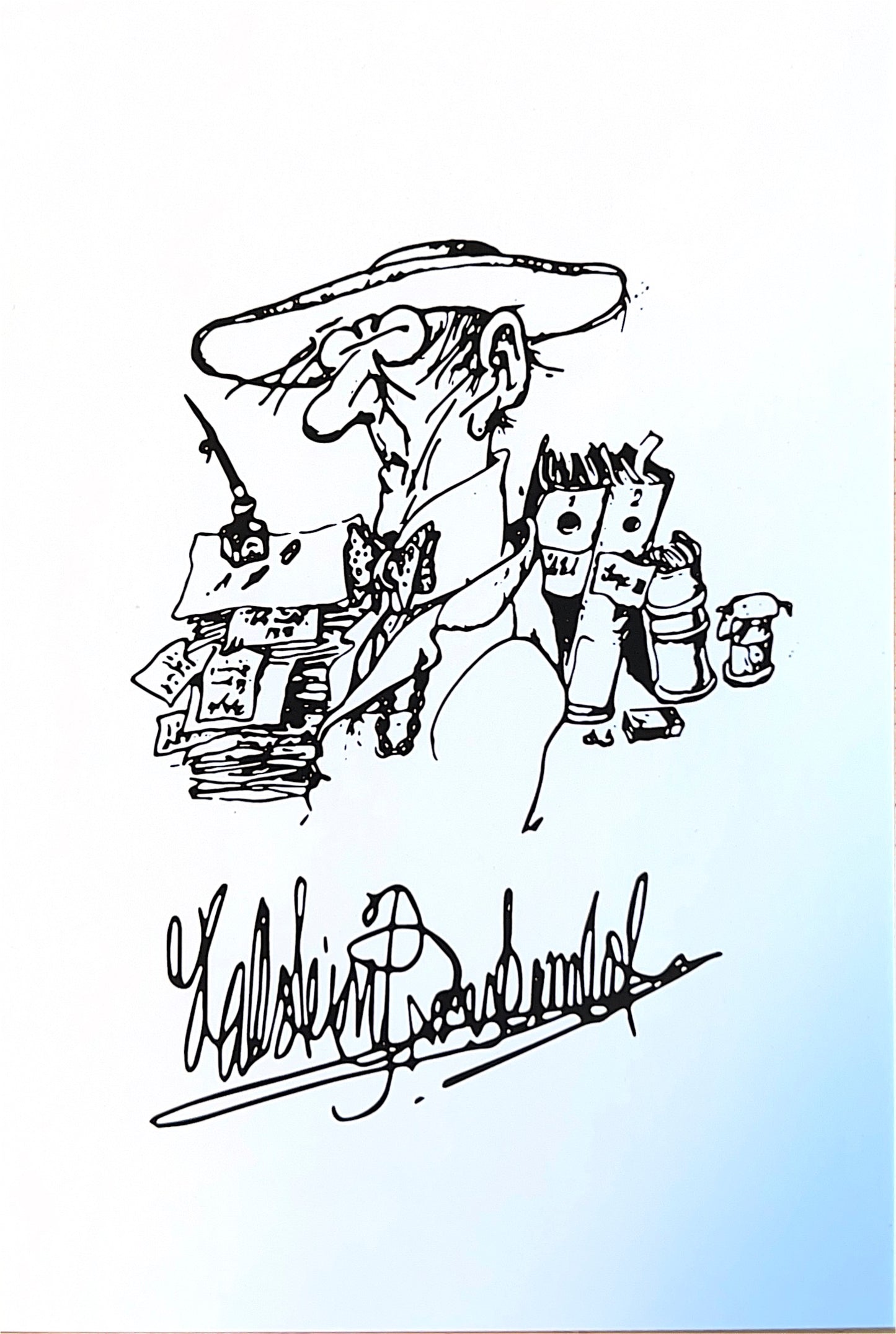 Postkort - Hallstein Bronskimlet