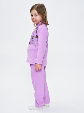 Alvdal microfleece sett - african violet