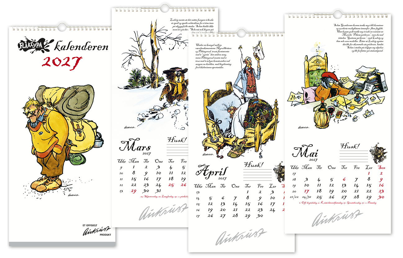 Flåklypakalender 2027