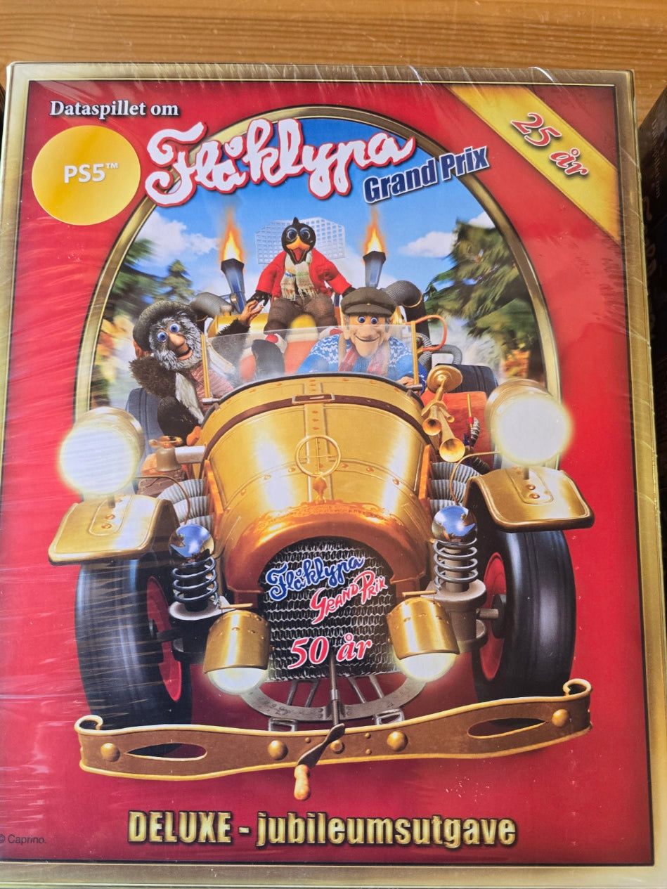 Flåklypa Grand Prix spillet jubileumsutgave 2025 - Deluxe til PC, Switch eller PS5