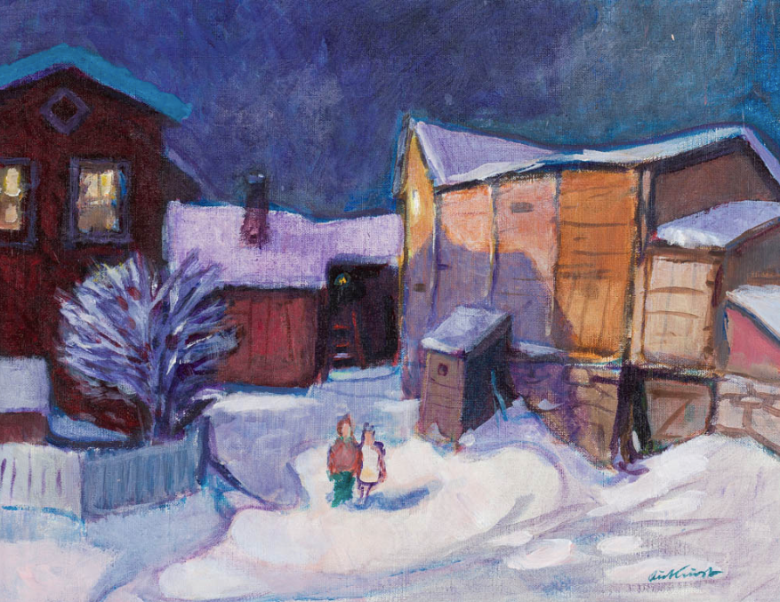 Postkort dobbelt - Røros