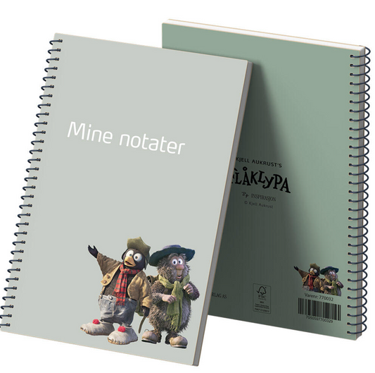 Flåklypa Notatbok A5 – Mine notater