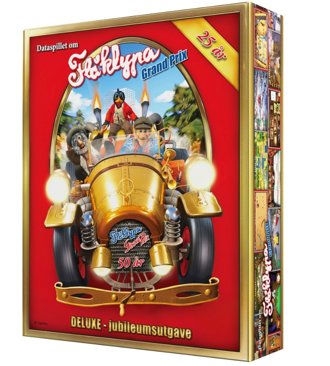 Flåklypa Grand Prix spillet jubileumsutgave 2025 - Deluxe til PC, Switch eller PS5