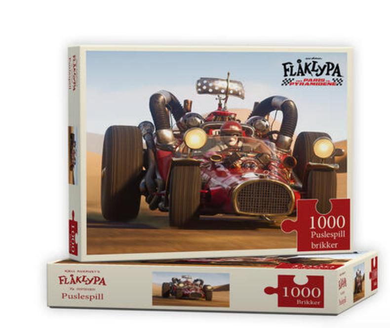 Puslespill - Il tempo Flåklypa - 1000 brikker