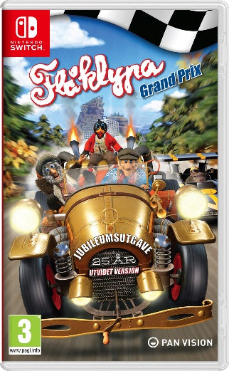Flåklypa Grand Prix spillet jubileumsutgave 2025 - Switch og Playstation