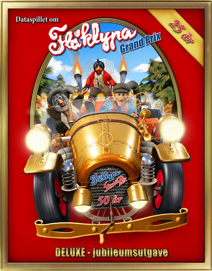 Flåklypa Grand Prix spillet jubileumsutgave 2025 - Deluxe til PC, Switch eller PS5