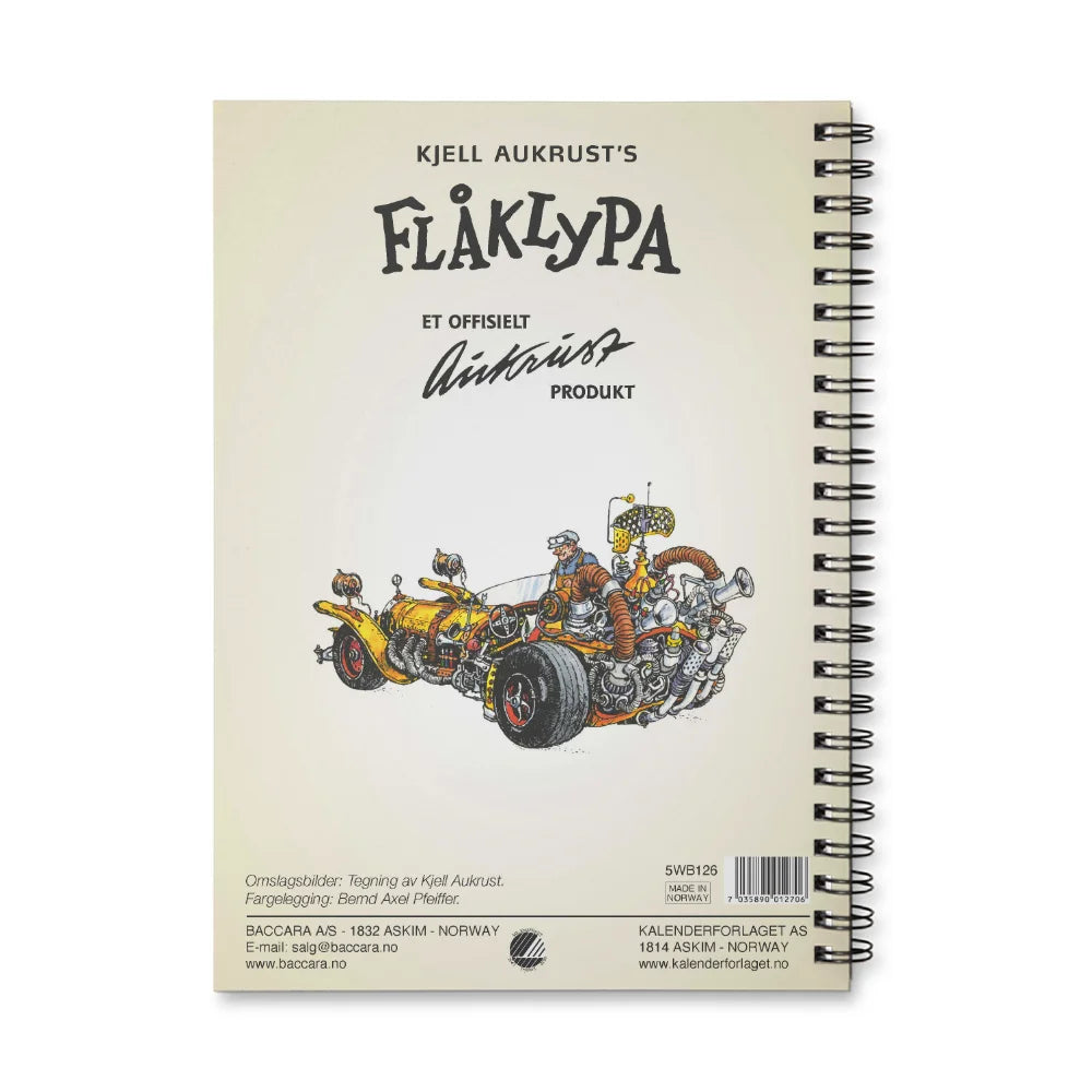 Flåklypa Kalenderbok 2026