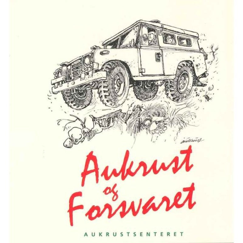 Aukrust og forsvaret, bok