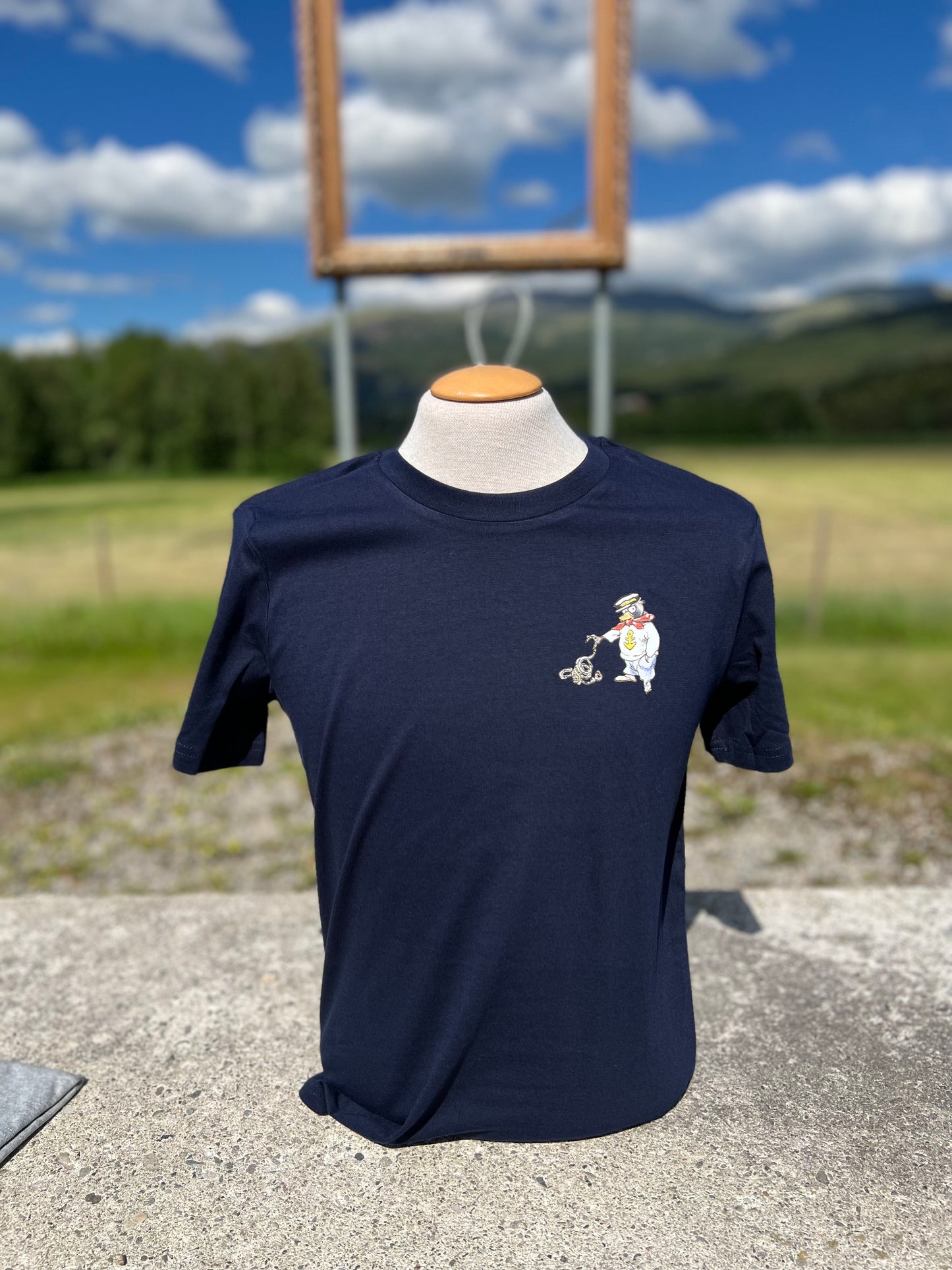 Solan skipper navy, t-skjorte