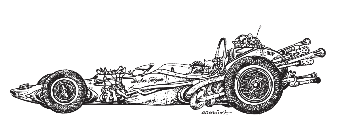 Racerbil med asfaltspor - Carmine, barn t-skjorte