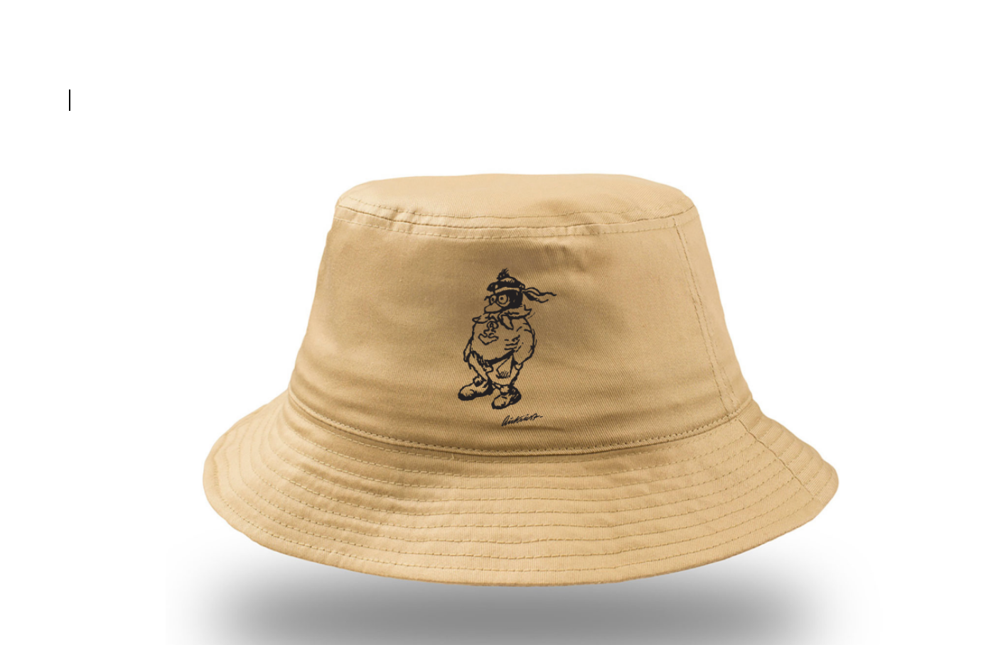 Bøttehatt beige