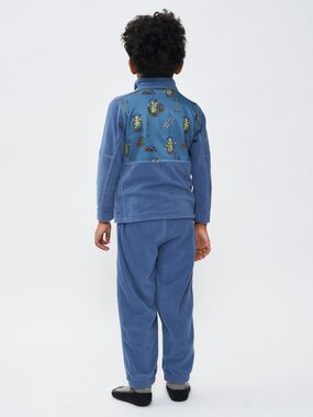 Alvdal microfleece sett - Riverside blå