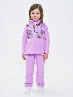 Alvdal microfleece sett - african violet