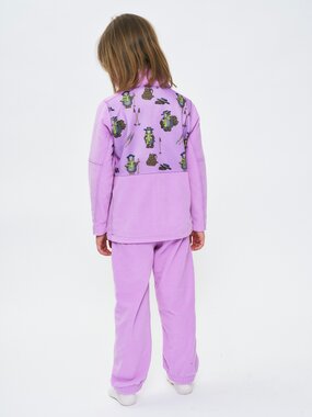 Alvdal microfleece sett - african violet