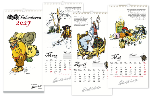 Flåklypakalender 2027