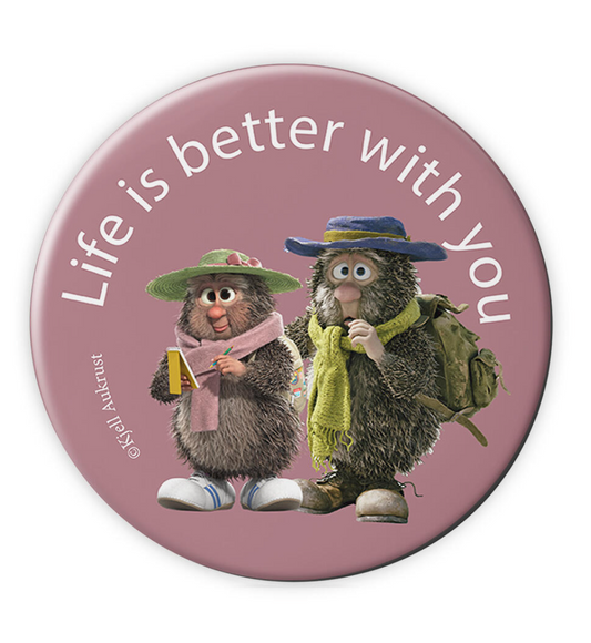 Ludvig og Lisa magnet - Life is better with you
