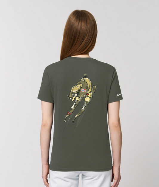 Solan hopper ski - khaki, t-skjorte
