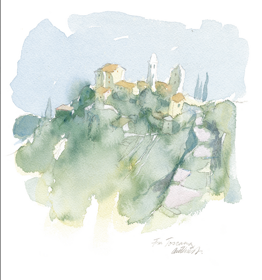 Postkort - Fra Toscana
