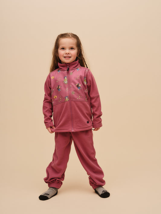 Flåklypa Alvdal, Microfleece sett - Violet Quartz