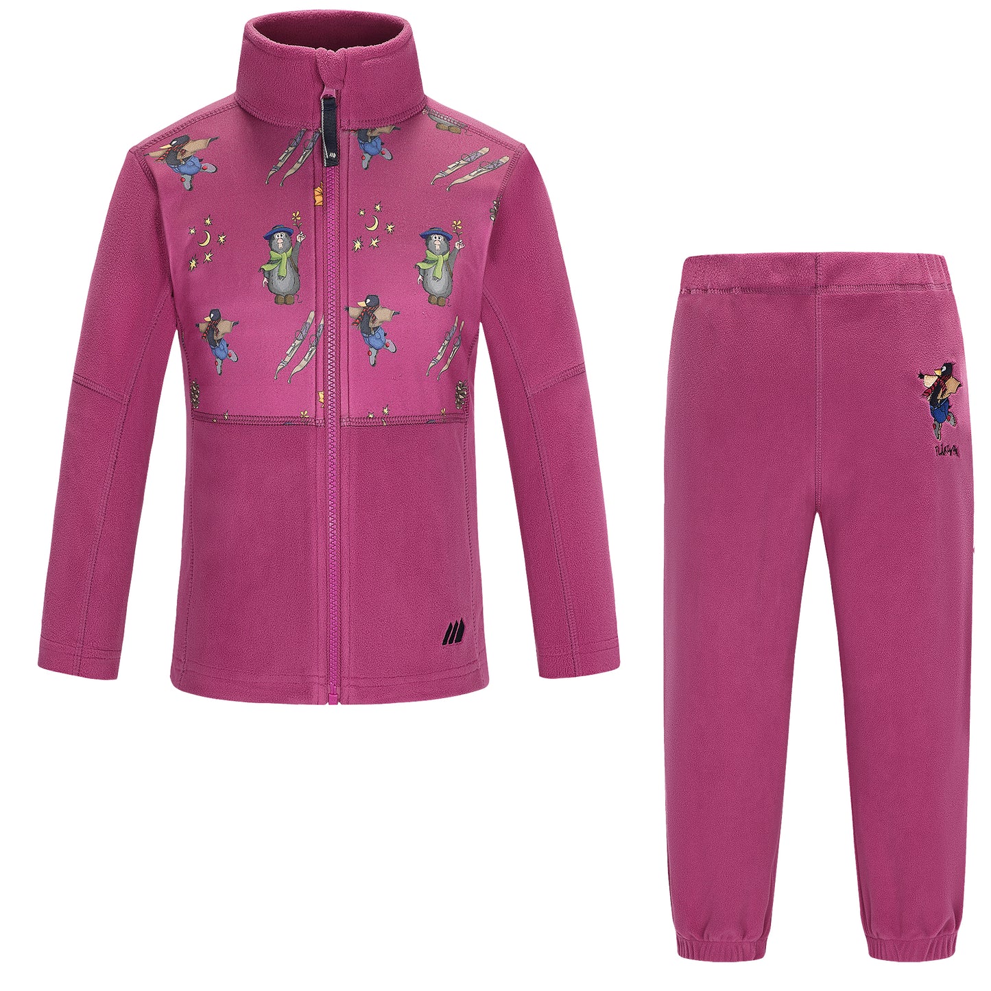 Flåklypa Alvdal, Microfleece sett - Violet Quartz