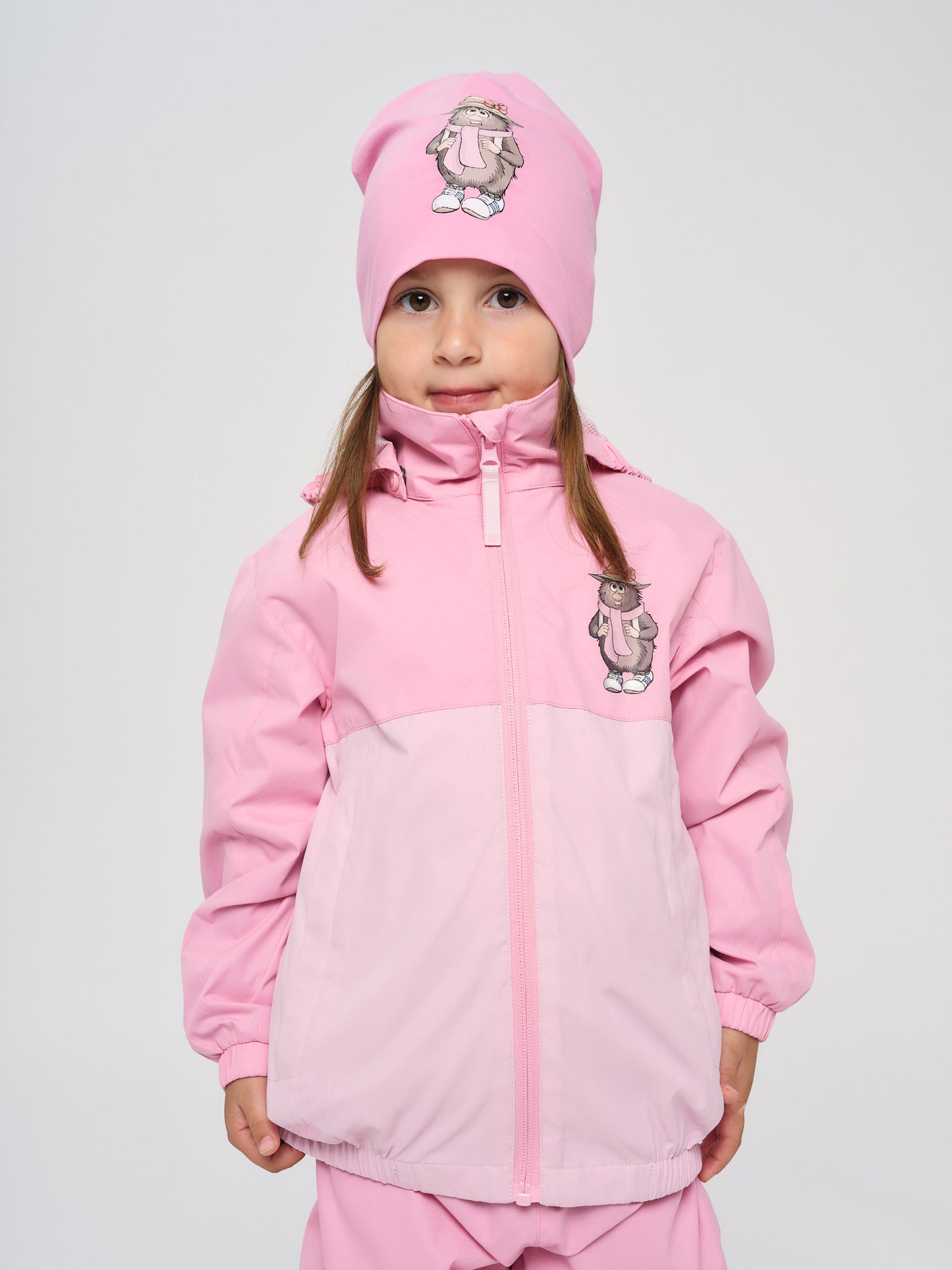 Flåklypa Bøverdalen lue - rosa