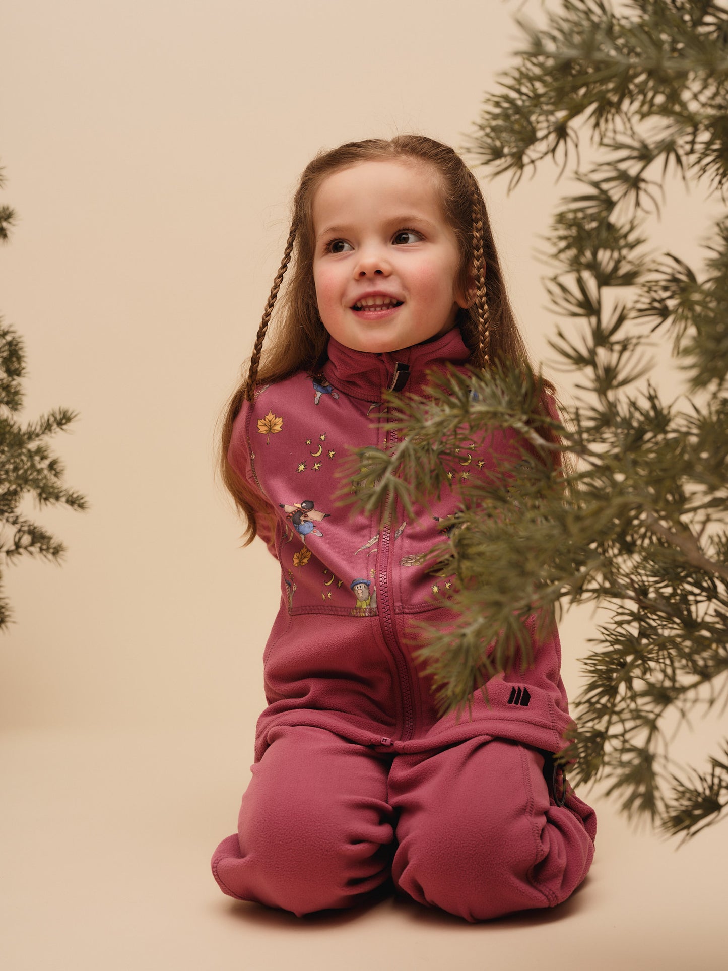 Flåklypa Alvdal, Microfleece sett - Violet Quartz