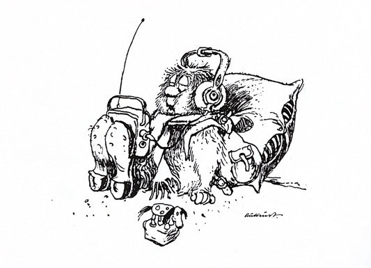 Postkort - Ludvig med Skorgan