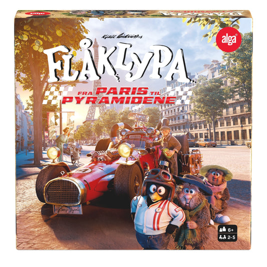 Flåklypa – Fra Paris til Pyramidene brettspill