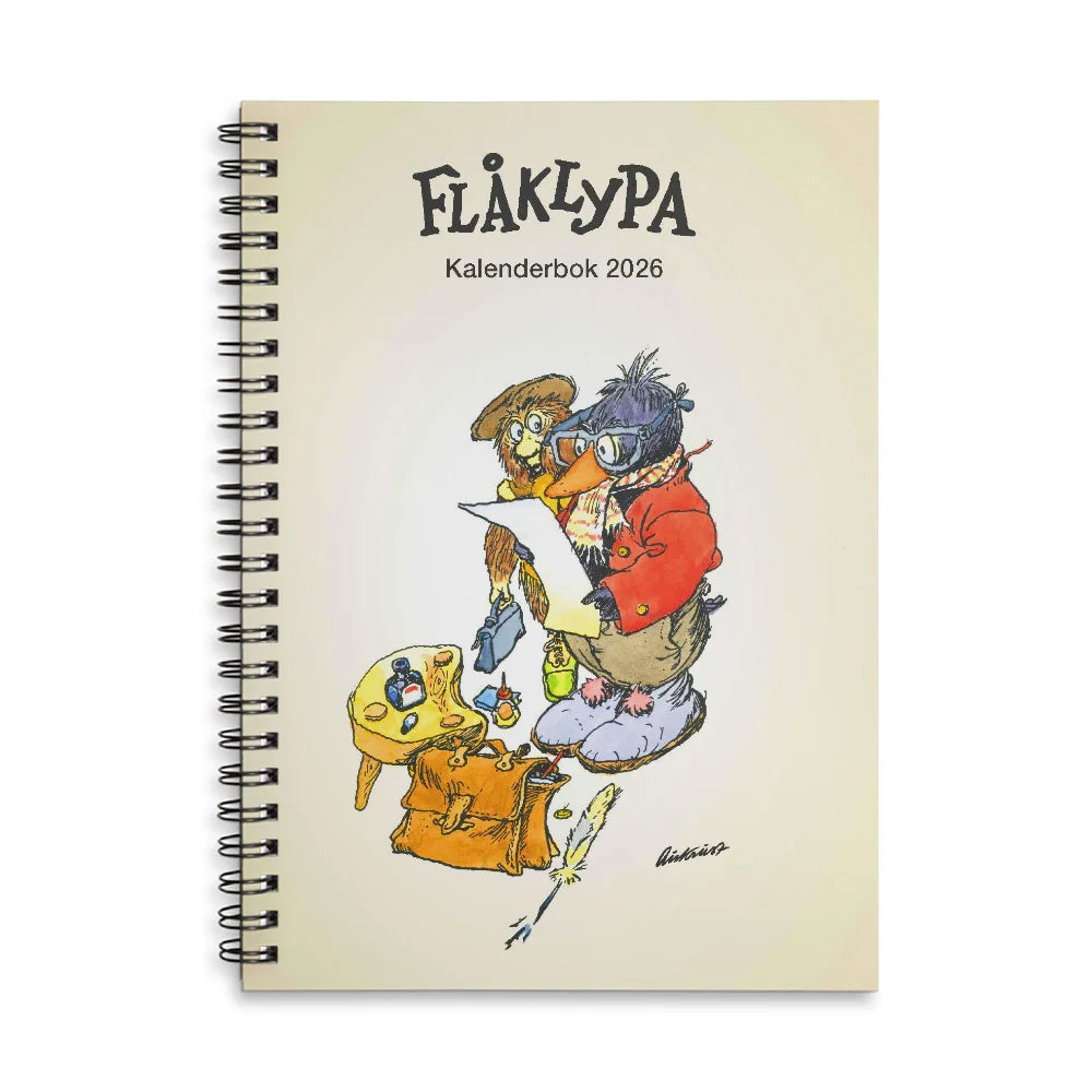 Flåklypa Kalenderbok 2026