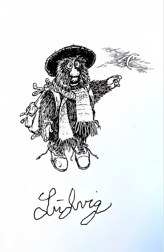 Postkort - Ludvig persongalleri