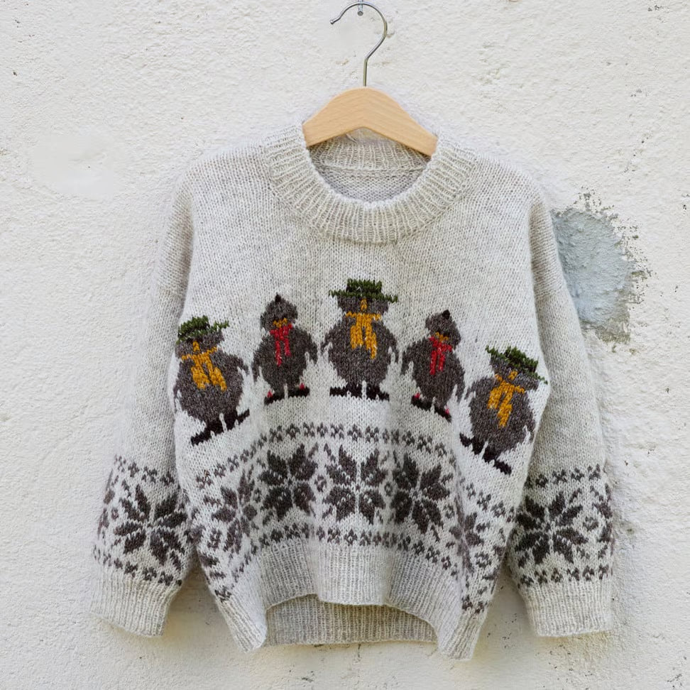 Flåklypa strikkegenser - strikkepakke