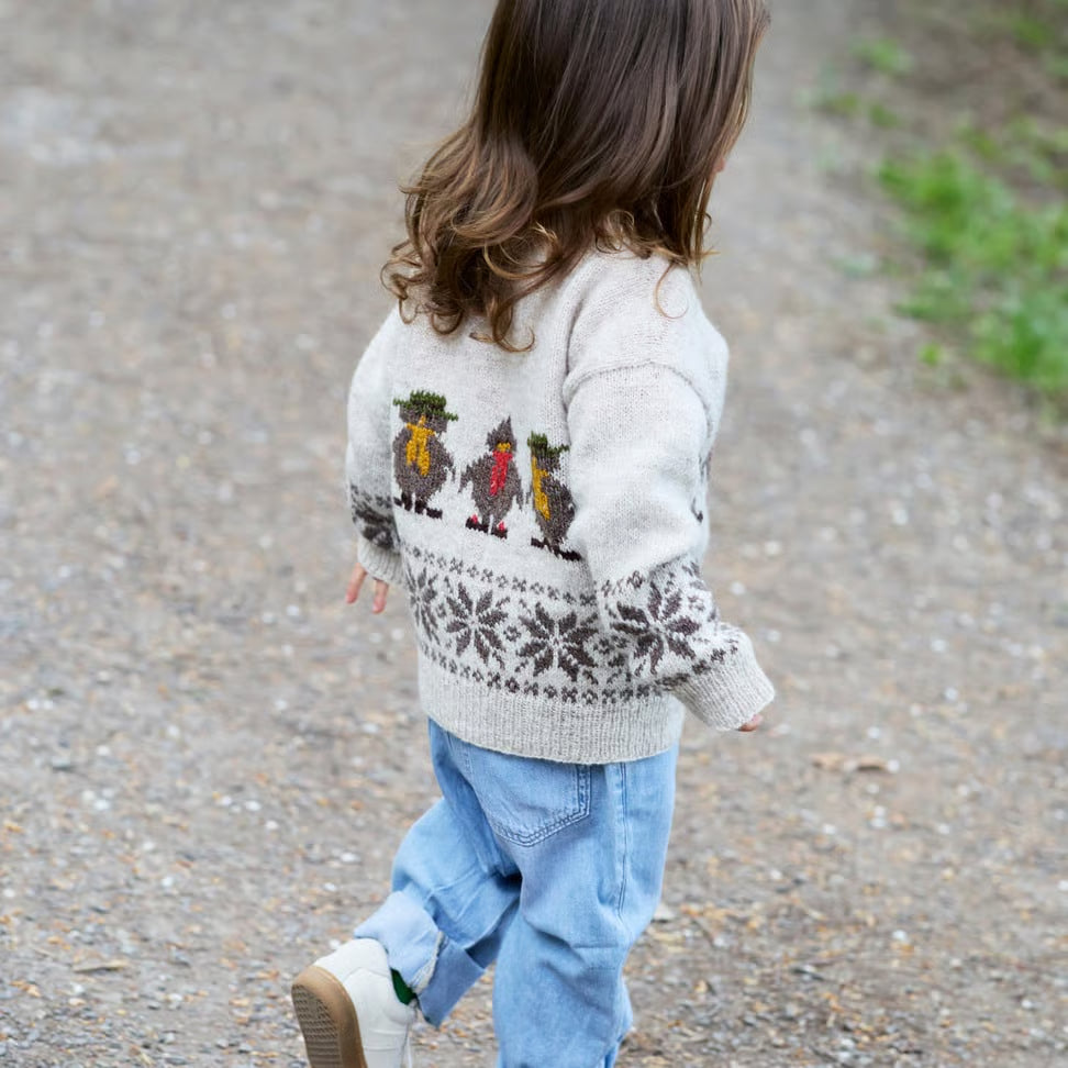 Flåklypa strikkegenser - strikkepakke