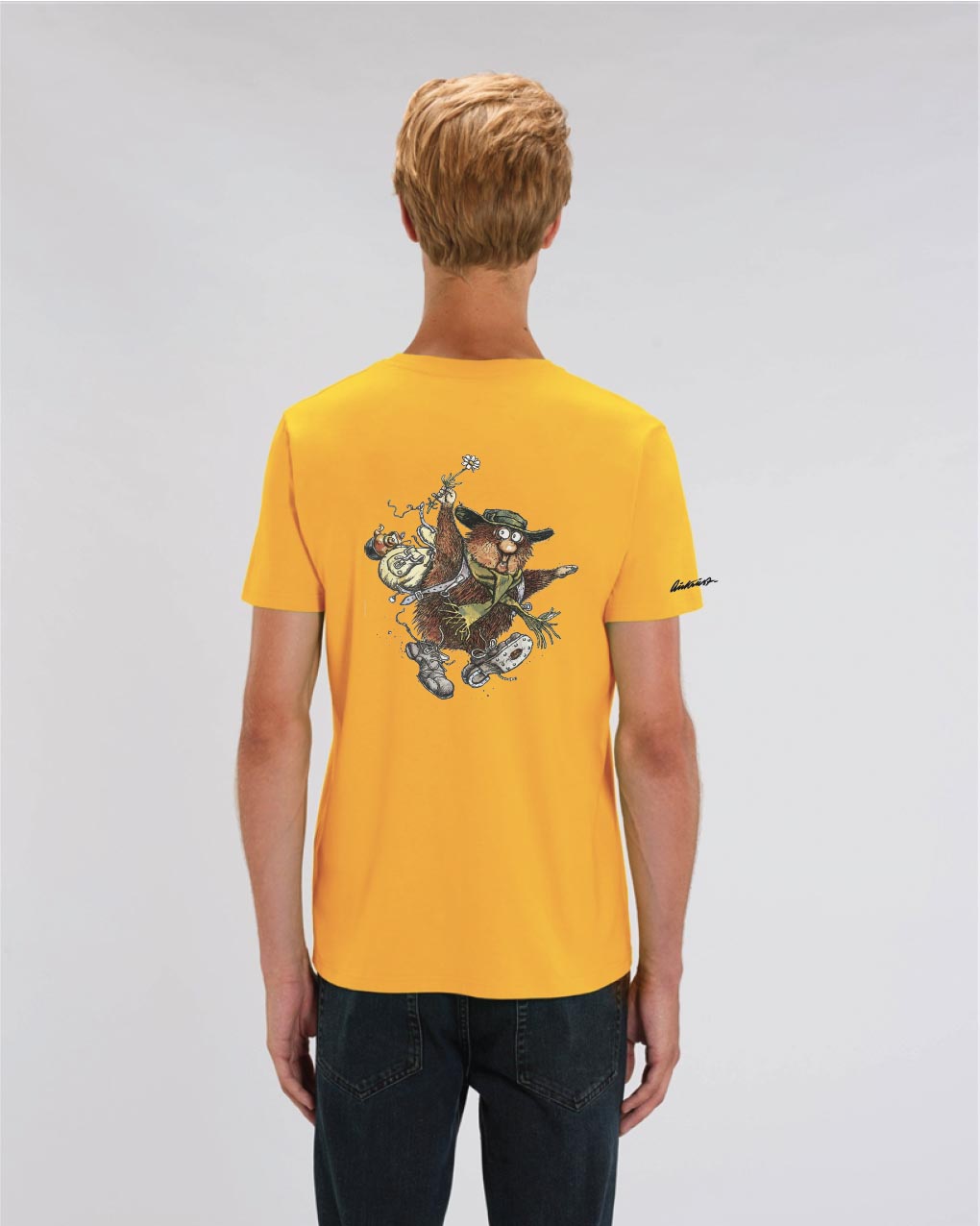 Ludvig med prestekrage - Spectra yellow, t-skjorte