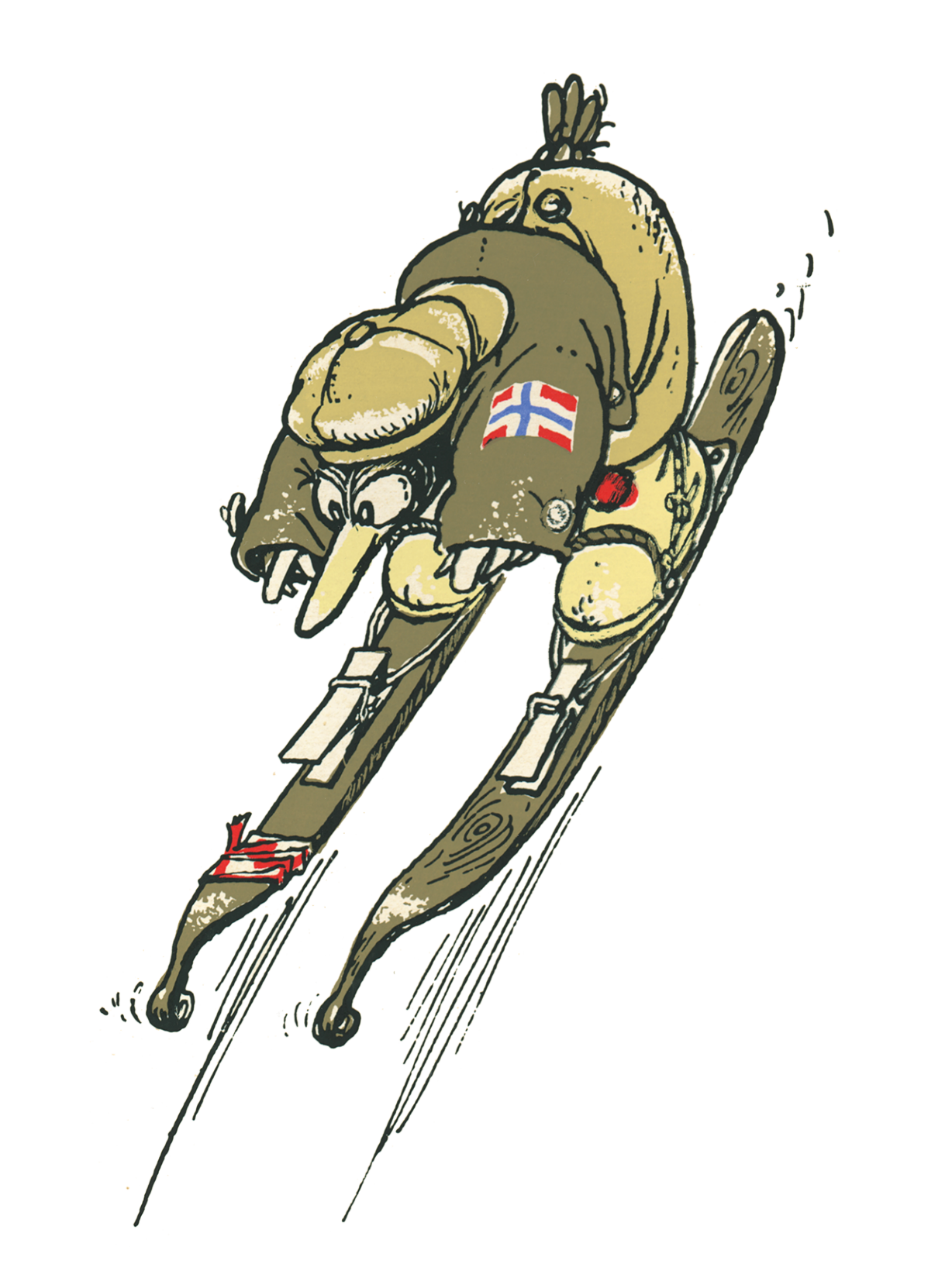 Solan hopper ski - Carmine, t-skjorte
